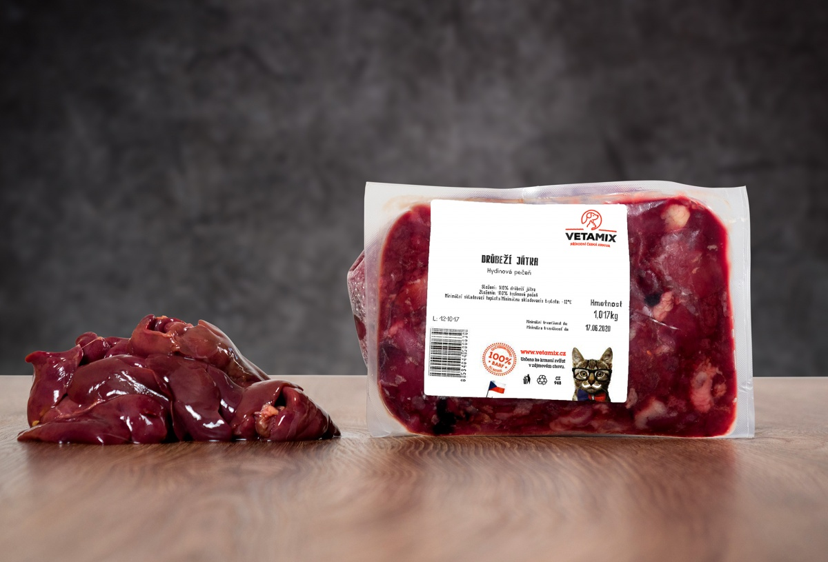 Drůbeží játra 1kg