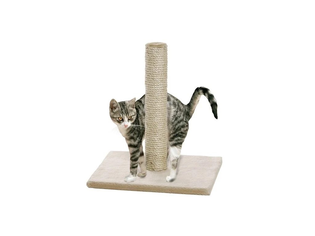 KARLIE Karlie Lisa škrabadlo béžové 38x38x59cm