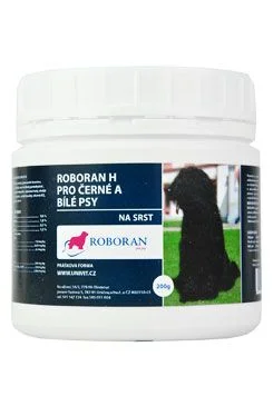 Roboran H Pro Psy Černé a Bílé 200 g