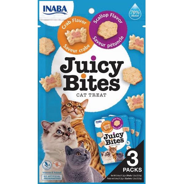 Churu Juicy Bites cat snack krab a hřebenatka
