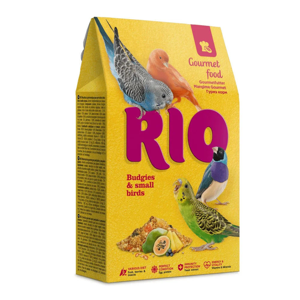 RIO gurmanske krmivo pro andulky a drobne exoty 250g