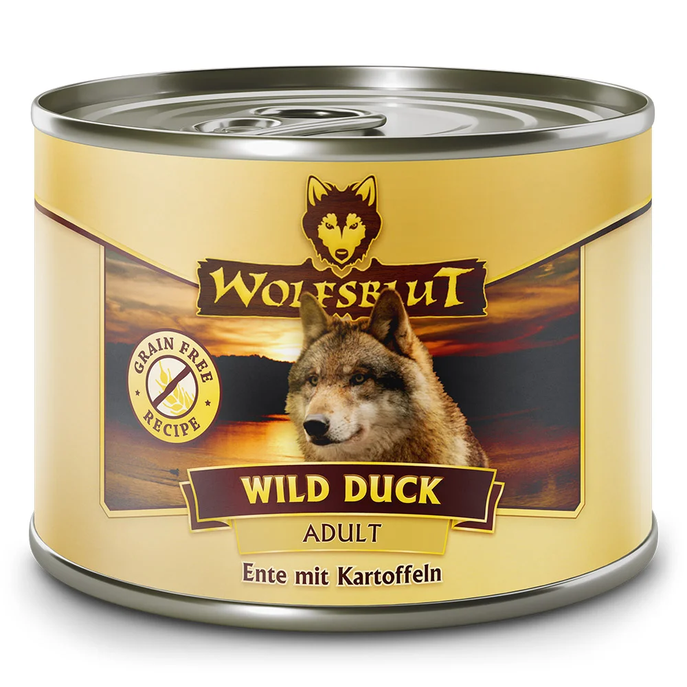 Wolfsblut Dog Adult Wild Duck konz.  200g