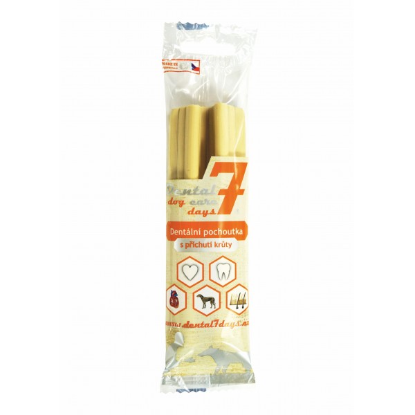 Rapa Dog Dental DOG Care 7 days dentální pochoutka s příchutí krůty 2ks