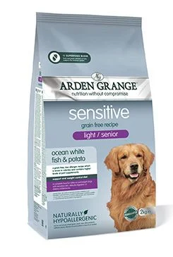 Arden Grange GF Dog Senior Sen.Light O.W.Fish&Pot. 2kg