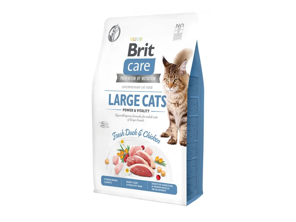 Brit Care Cat GF Large cats Power&Vitality 2 kg