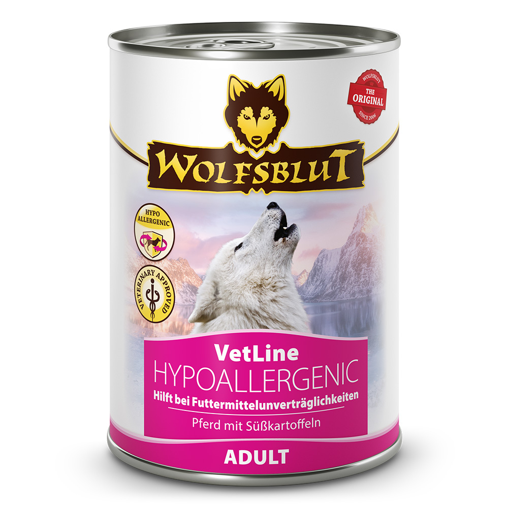 Wolfsblut Dog VetLine Hypoallergenic konz.  395g