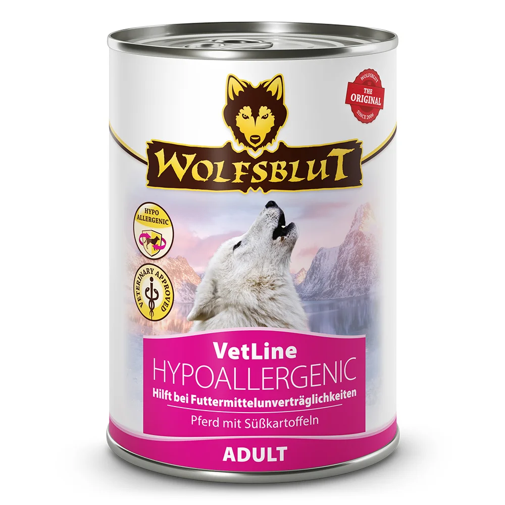 Wolfsblut Dog VetLine Hypoallergenic konz.  395g