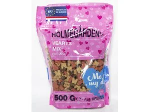 FAUNAKRAM Pet Food Dogsoft Srdíčka mix - sáček 500g