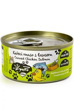 Lyopro mňau konz. Kuřecí maso s lososem 85g 85g