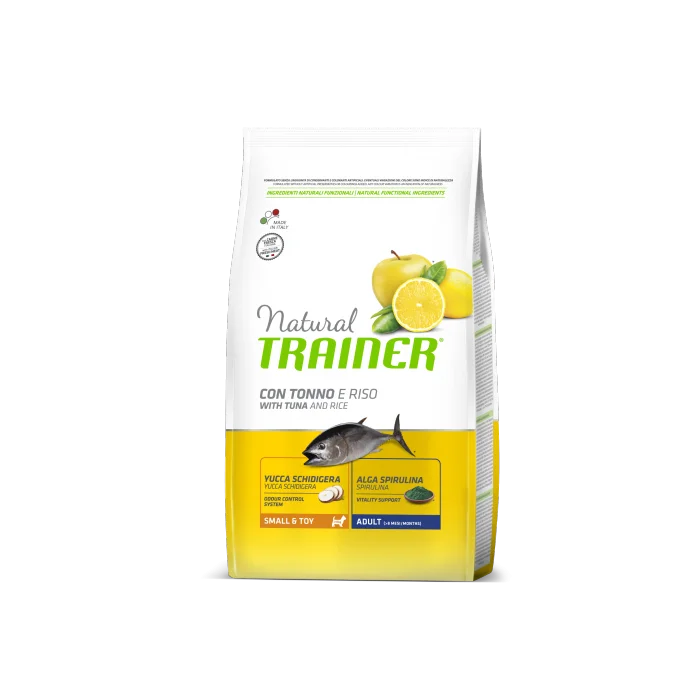 TRAINER Natural Small&Toy Adult Ryba a rýže 2kg