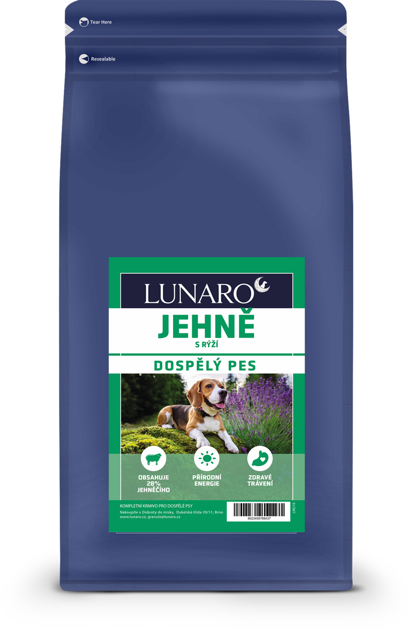 Lunaro Lamber Adult 1,5kg - jehně s rýží