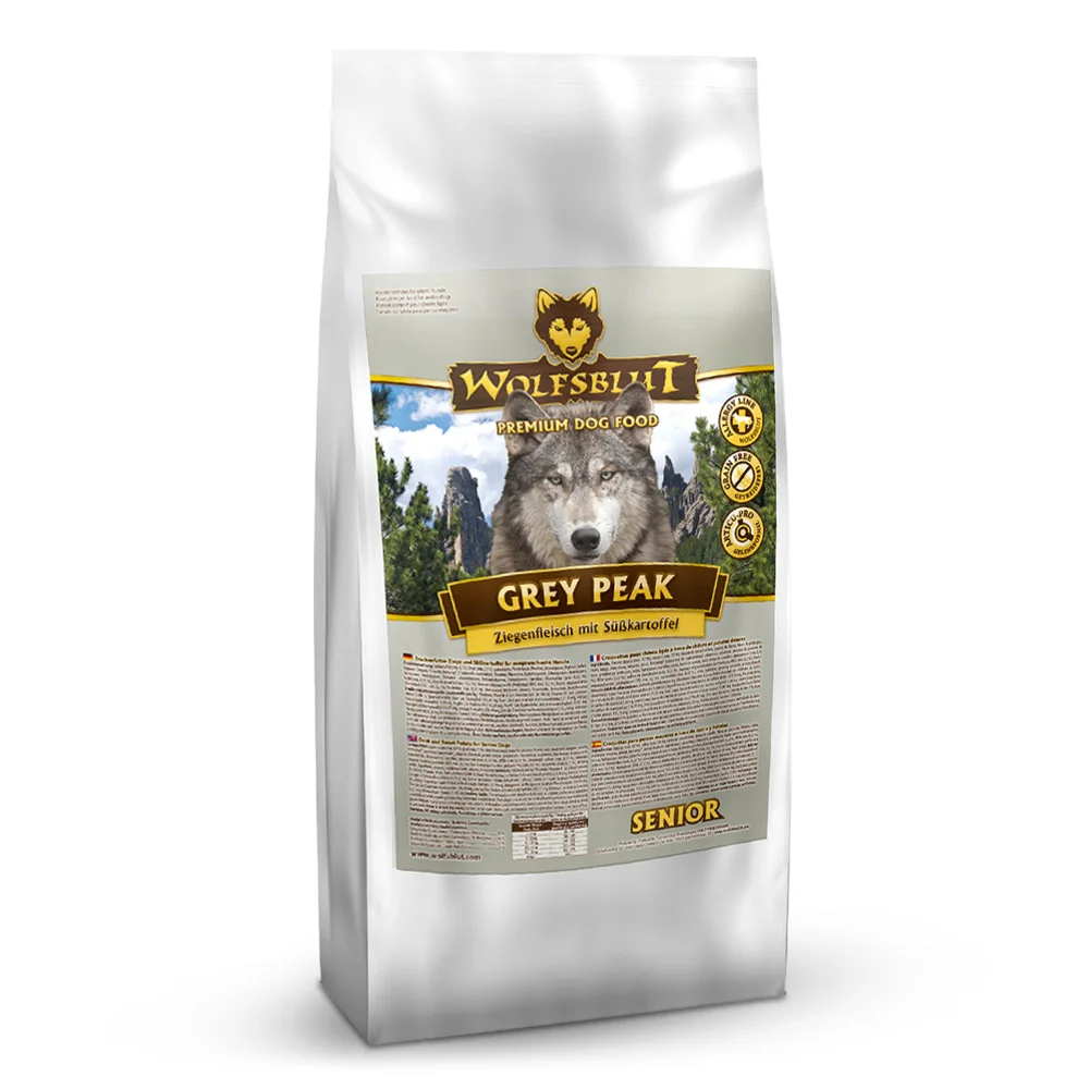Wolfsblut Grey Peak Senior 12,5kg - koza s batáty
