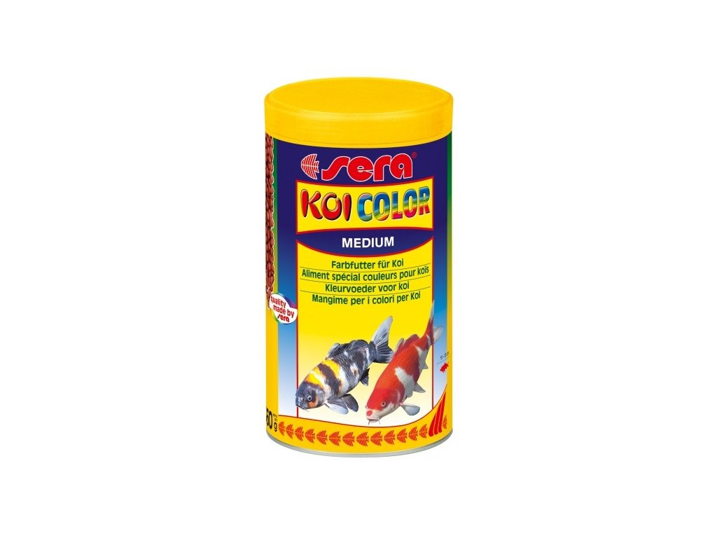 SERA Sera doplňkové krmivo pro Koi - podpora vybarvení ryb Koi Color Medium 1000ml