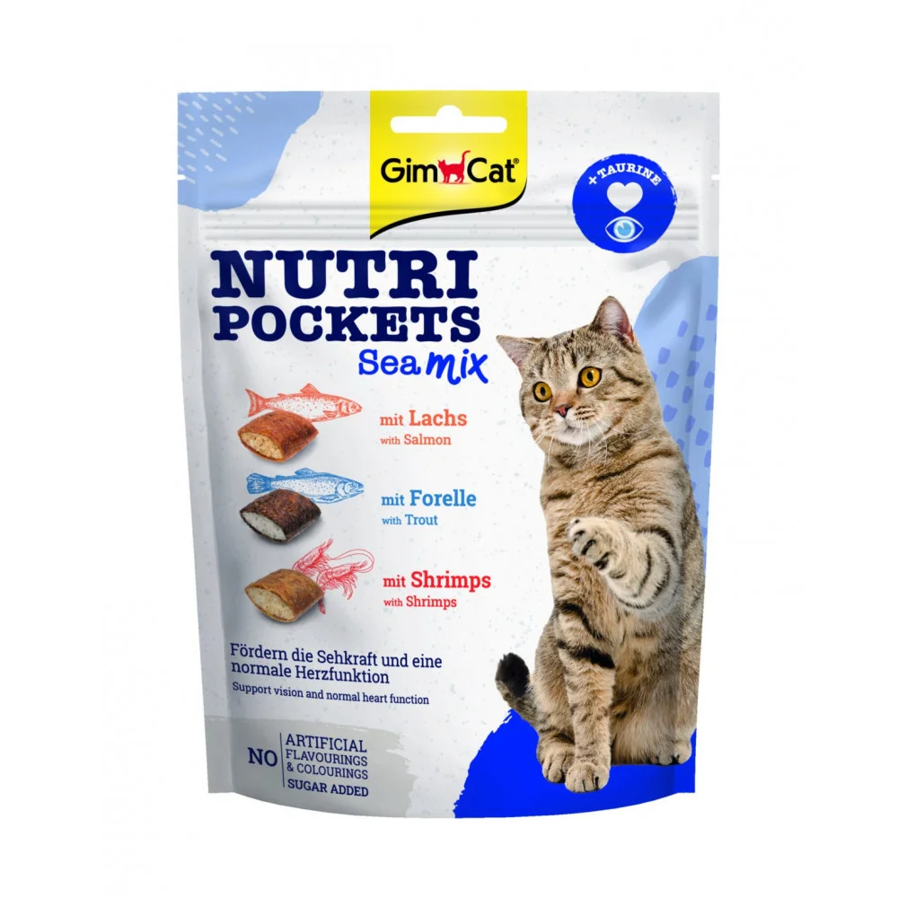 Gimcat Nutri Pockets Seamix  150g