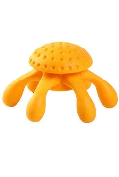 Hračka pes OCTUPUS MINI plov. z TPR pěny, oranžová KW