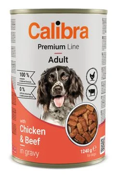 Calibra Dog Premium konz. with Chicken&Beef 1240 g
