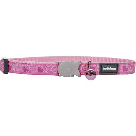 RedDingo Obojek Breezy Love 1,2/20-30cm - Růžový