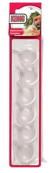 Náhradní pískátka KONG Squeakers S 6 ks