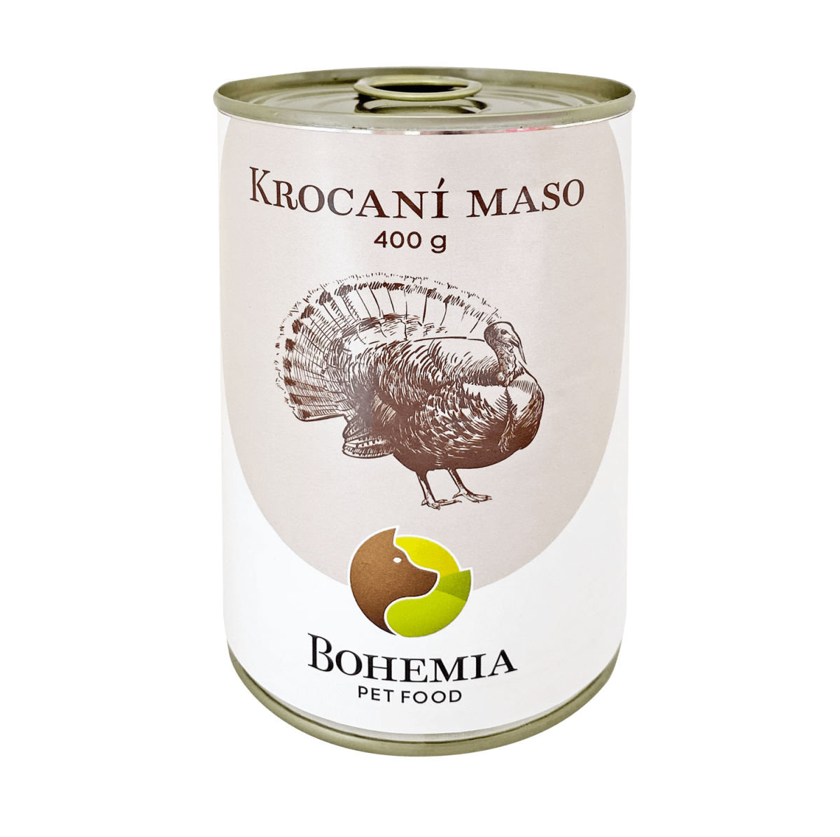 Bohemia Pet Food BOHEMIA Krocaní maso ve vlastní šťávě 400 g