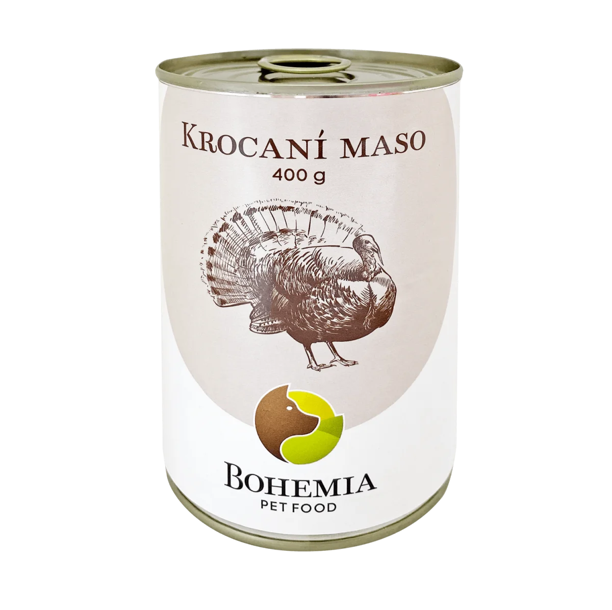 Bohemia Pet Food BOHEMIA Krocaní maso ve vlastní šťávě 400 g