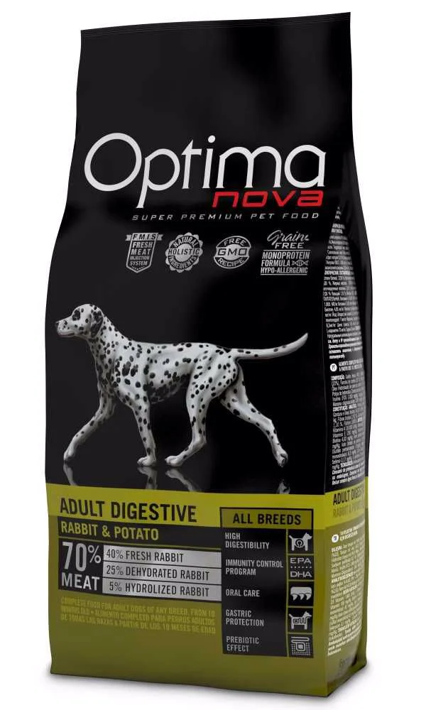 OPTIMAnova Dog Digestive Adult Grain-free - 2kg