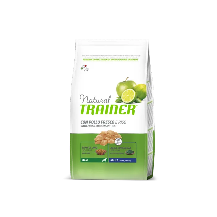 TRAINER Natural Maxi Adult Čerstvé kuře 12kg
