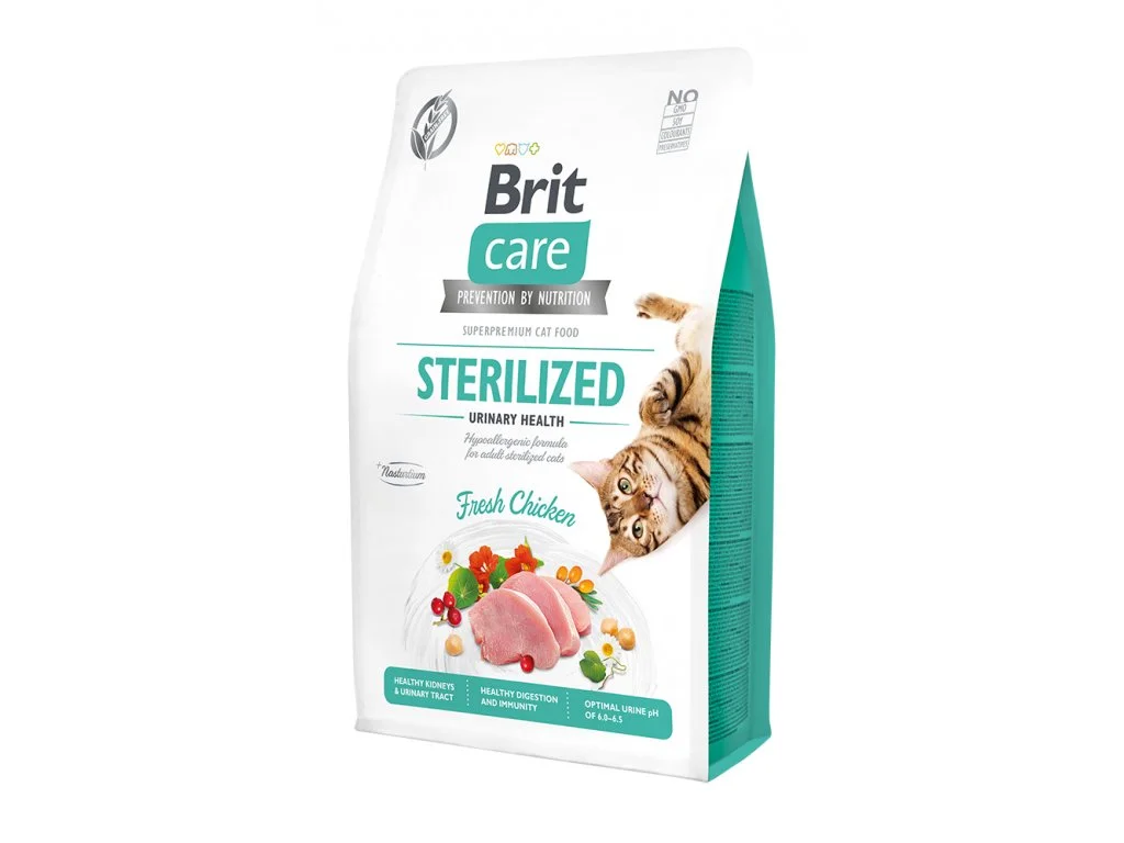 Brit Care Cat GF Sterilized Urinary Health 2 kg