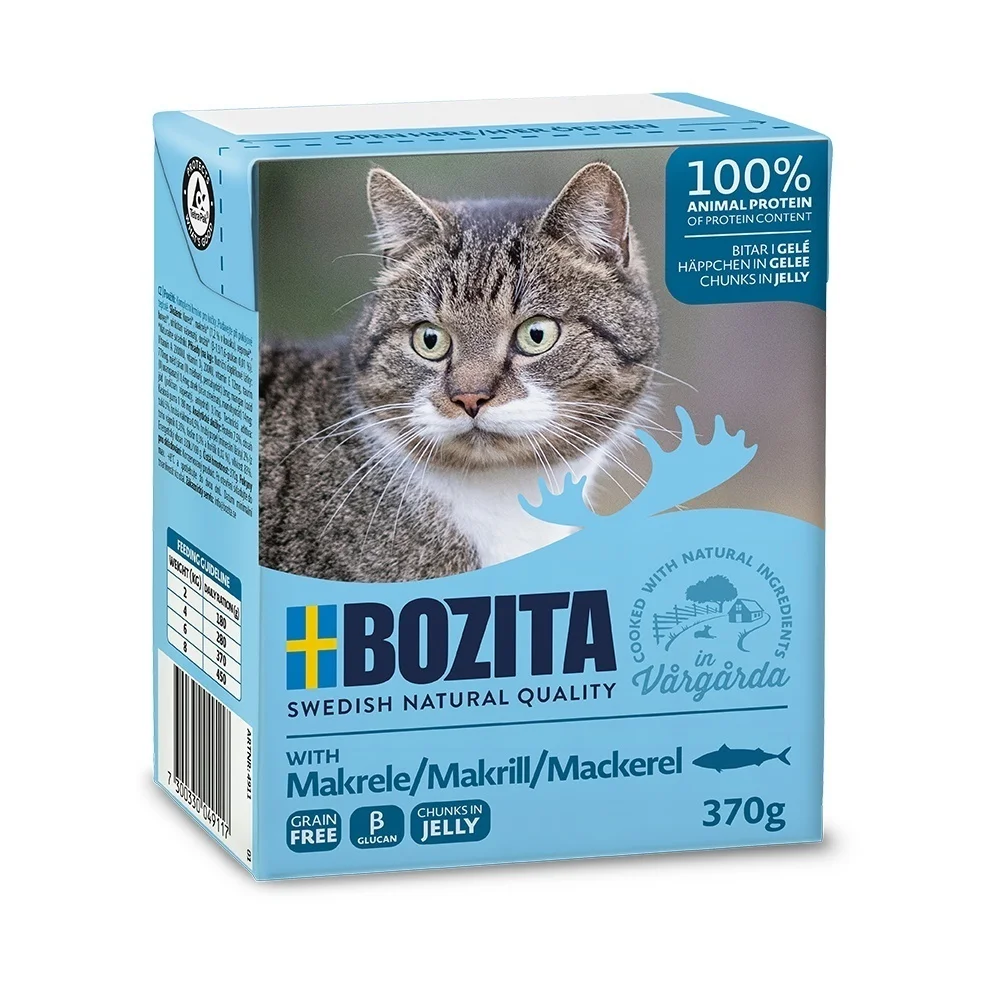 Bozita Cat kousky v želé s makrelou TP 370g