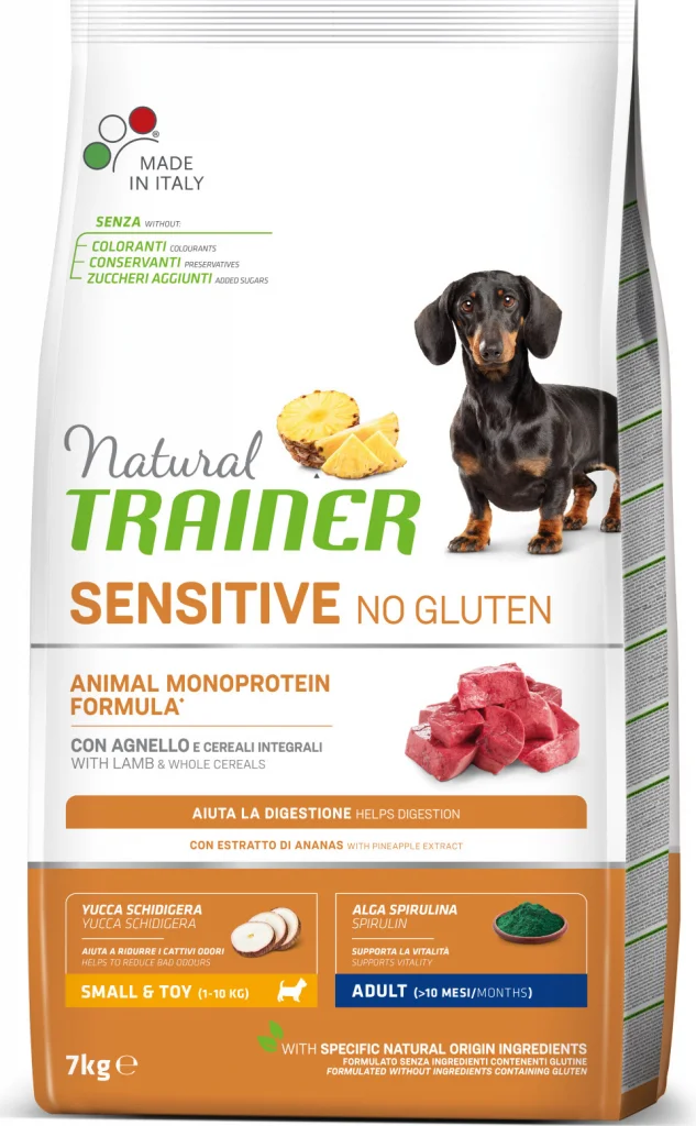 TRAINER Trainer Sensitive No Gluten Adult Mini jehně+rýže 7kg