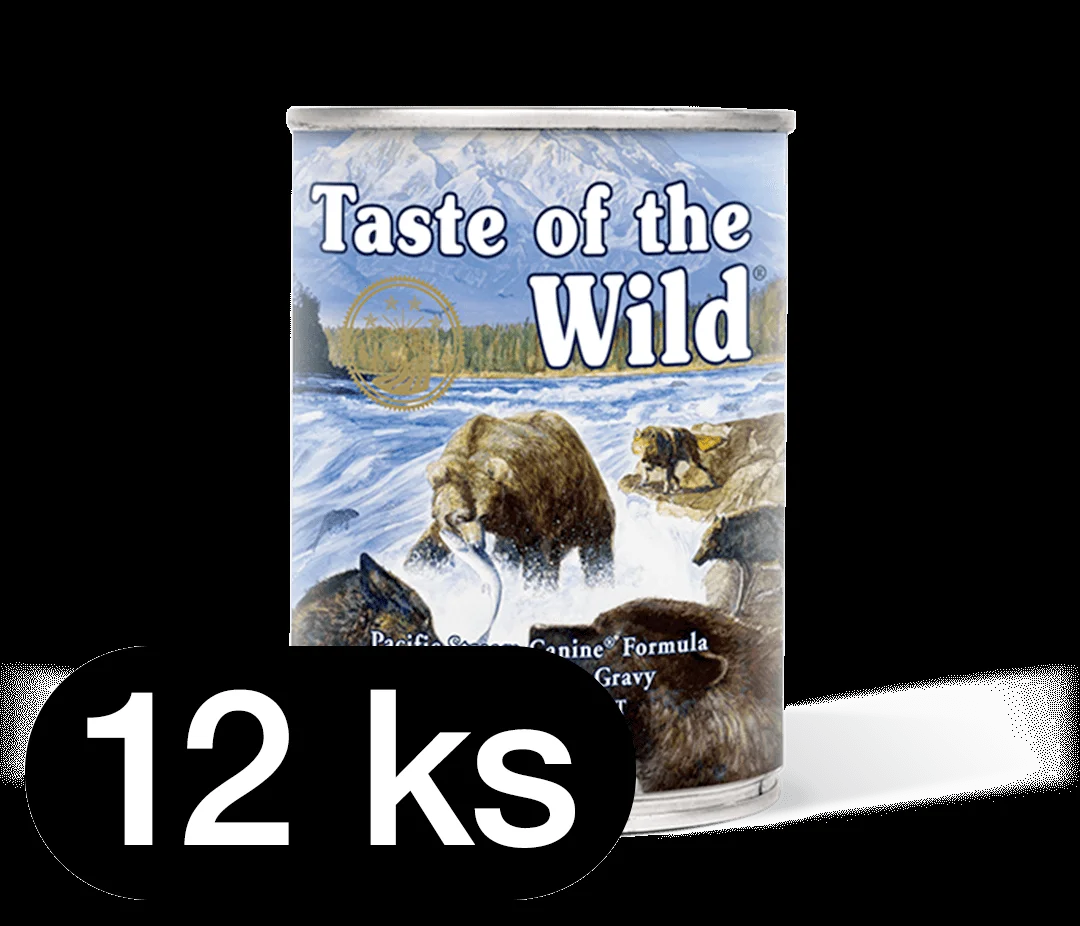 Taste of the Wild Taste of the wild Pacific Stream Can Dog 12x390 g