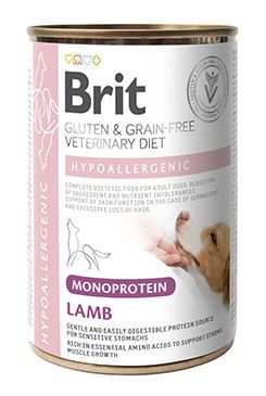 BRIT Veterinary Diet GF Monoprotein Hypoallergenic Lamb pro psy 400 g
