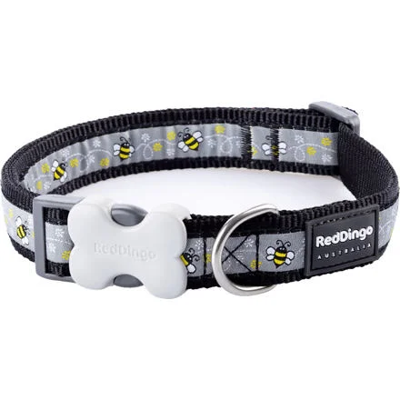 Obojek RD 12 mm x 20-32 cm - Bumble Bee Black