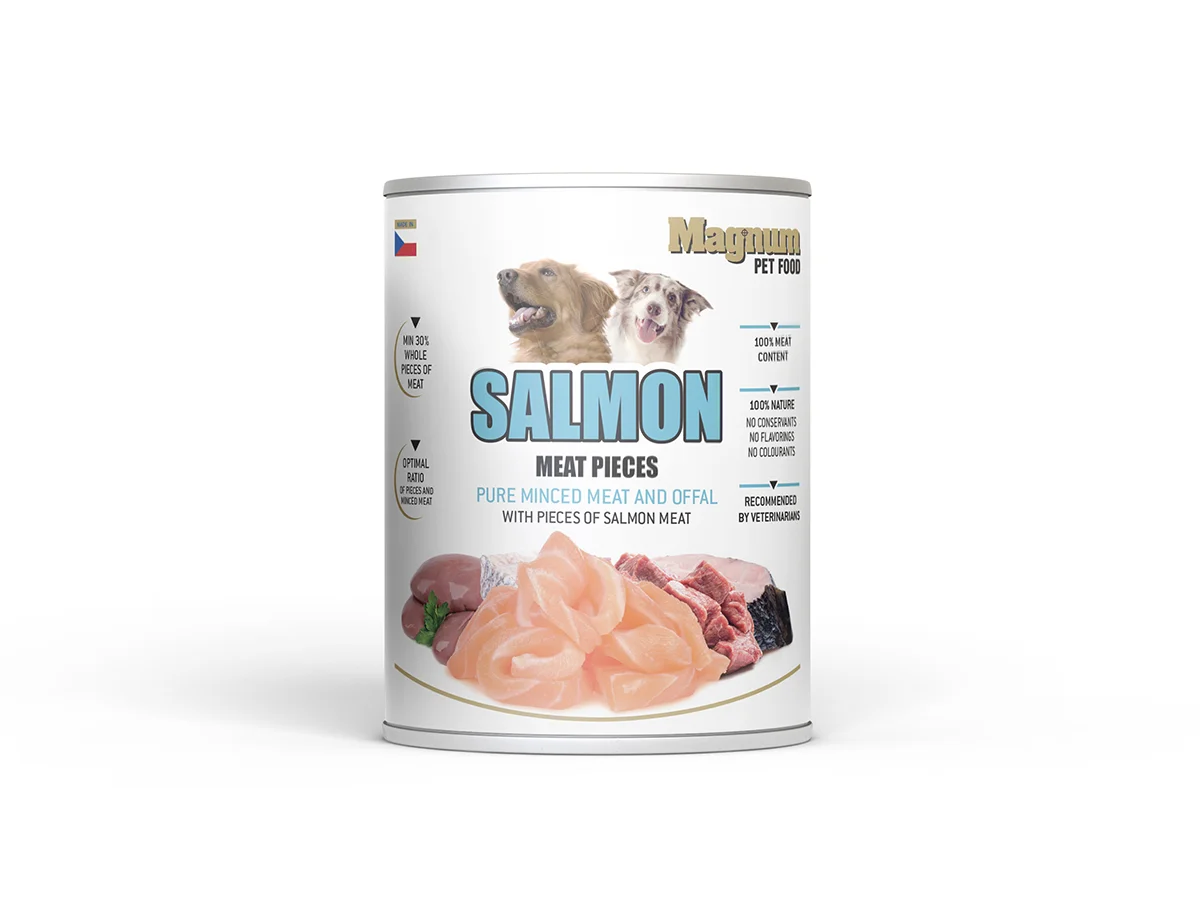 Magnum Meat Pieces Salmon 800 g