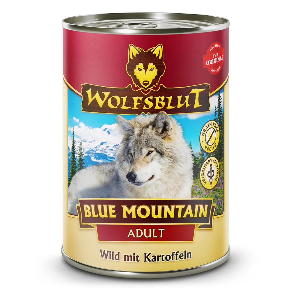 Wolfsblut Dog Adult Blue Mountain konz.  395g