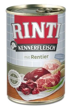 Rinti Dog Kennerfleisch konzerva sob 400g