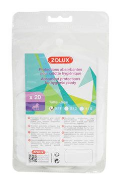 ZOLUX Vložka do háracích kalhotek T0-T1 20 ks