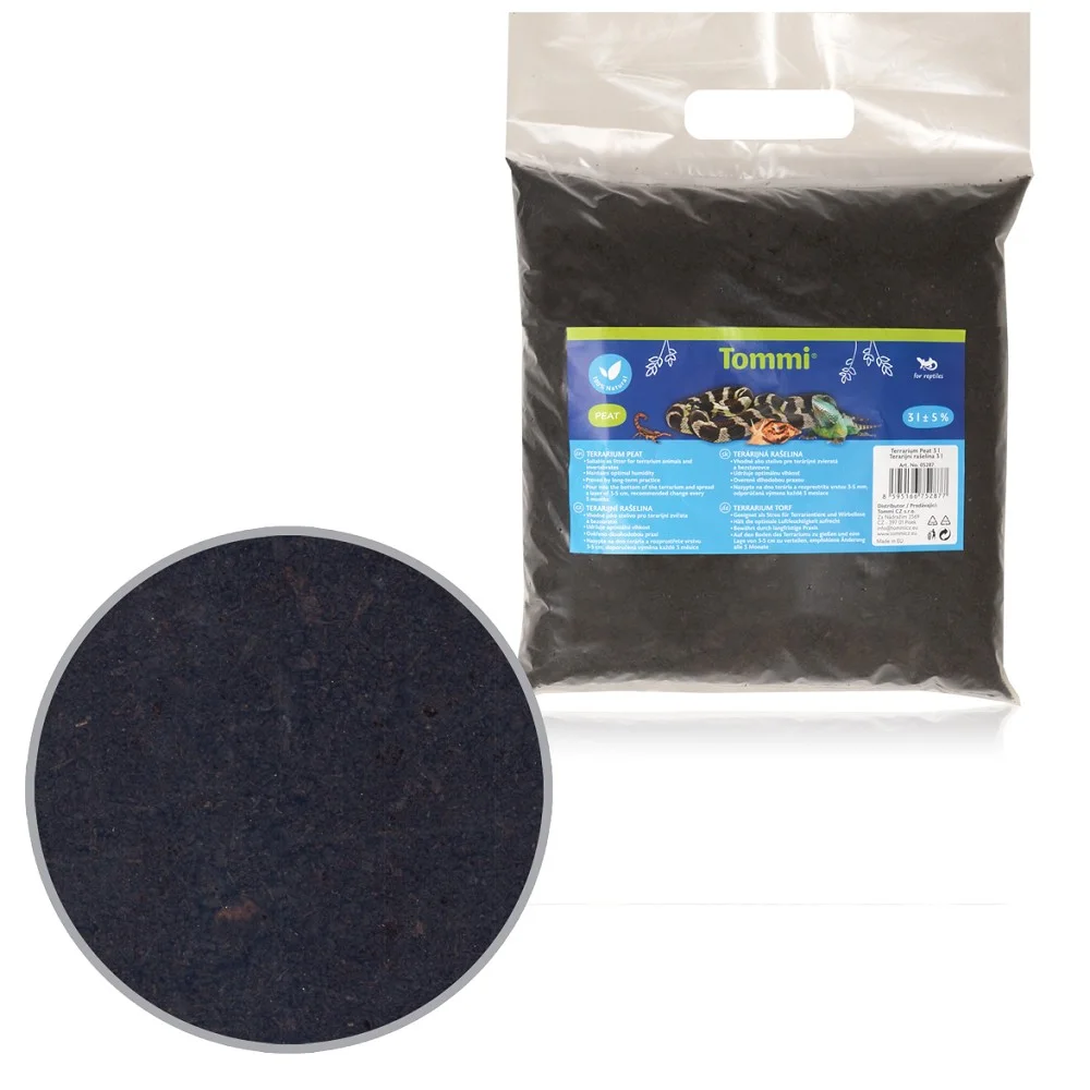 Tommi terarijní rašelina, 3l