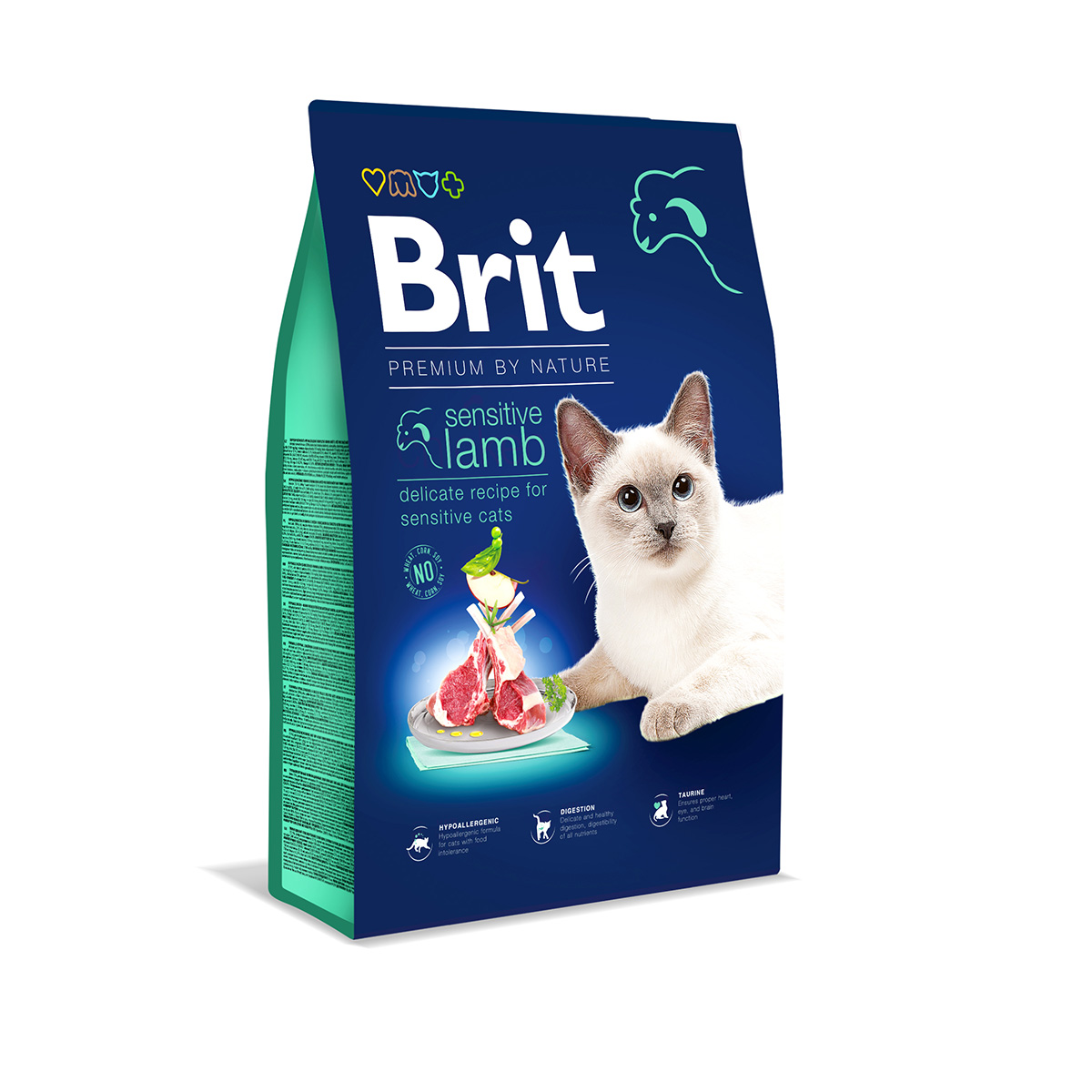 Brit Premium by Nature Cat Sensitive Lamb - 8kg
