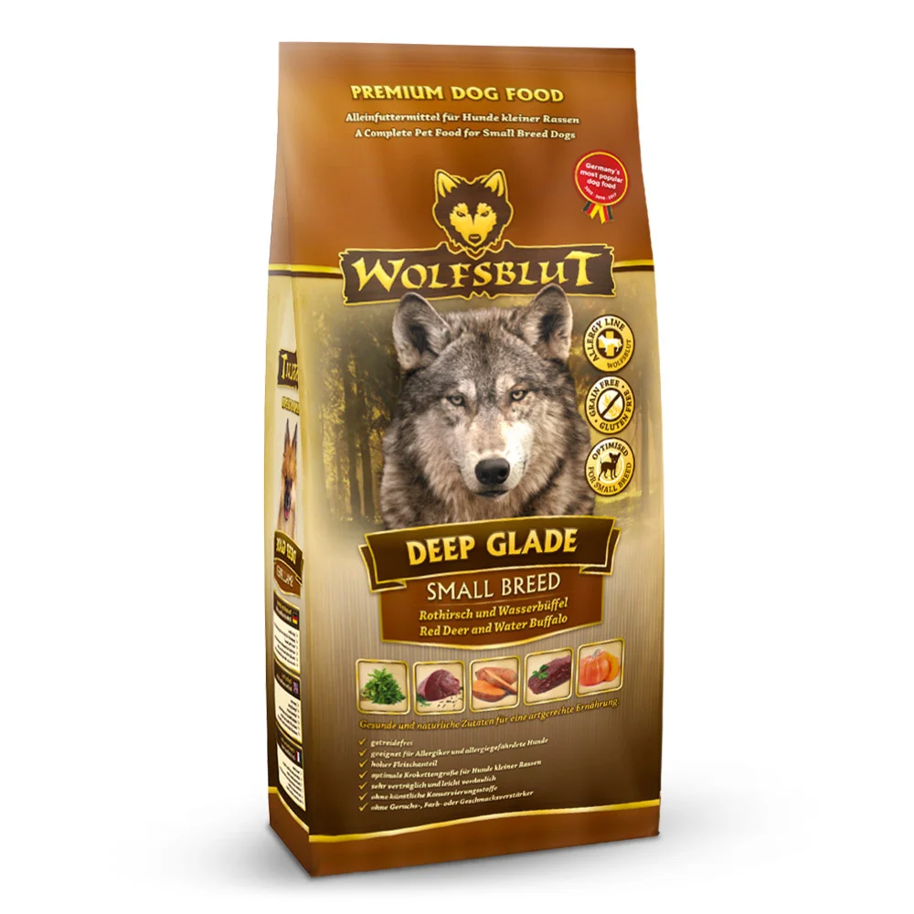 Wolfsblut Deep Glade Small Breed 500g - jelen a bůvol