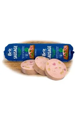 Brit Sausage Turkey & Pea New 800 g