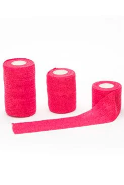 COVETRUS brand Obinadlo elast. Vet Flex 10cmx4,5m červená 1ks CVET