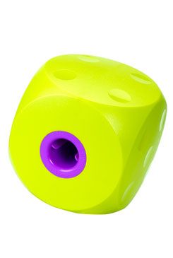 Hračka pes BUSTER Food Cube  limetková L - 12cm