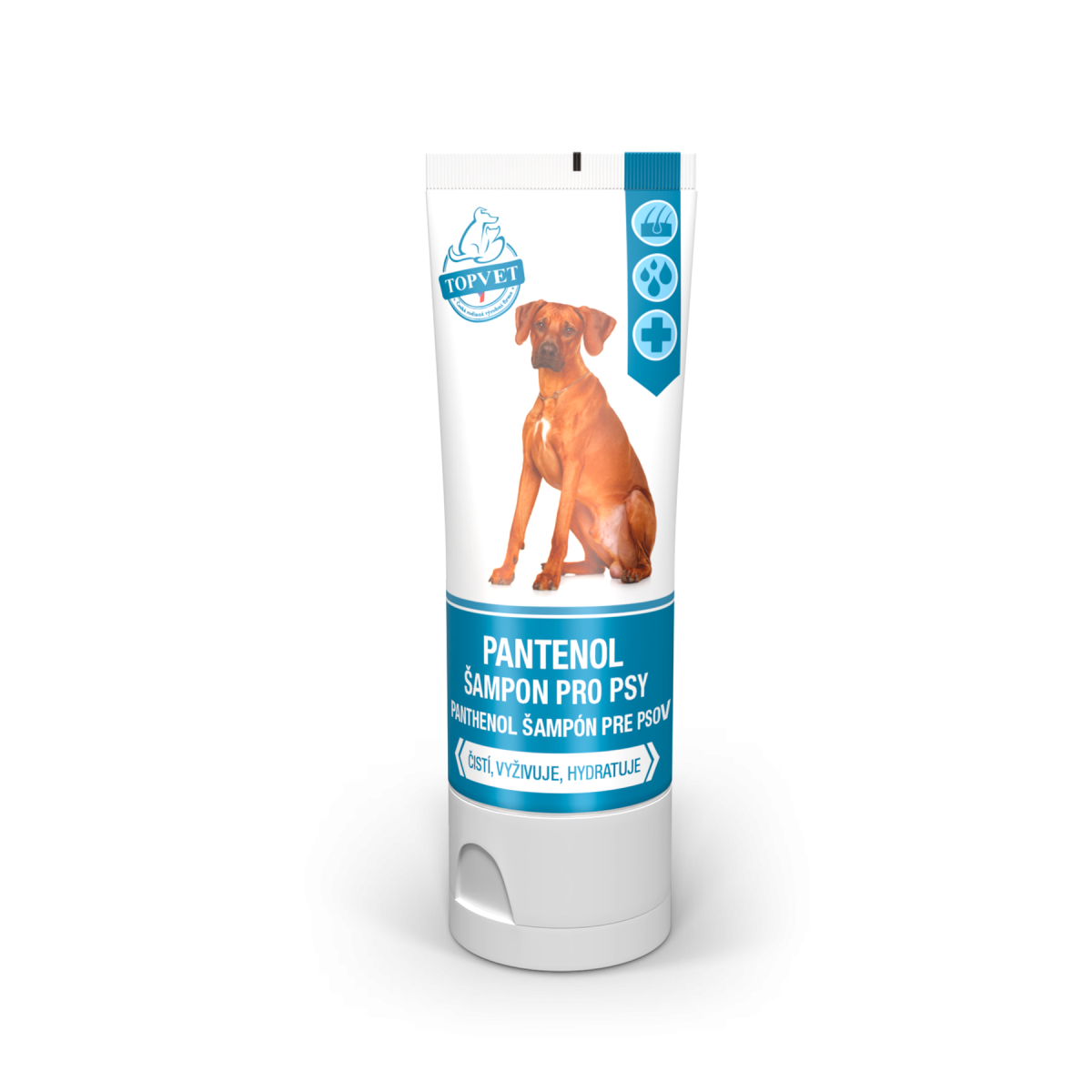 Pantenol šampon  pro psy TOPVET  200 ml