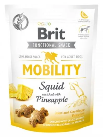 Brit Care Dog Functional Snack Mobility Squid 150 g