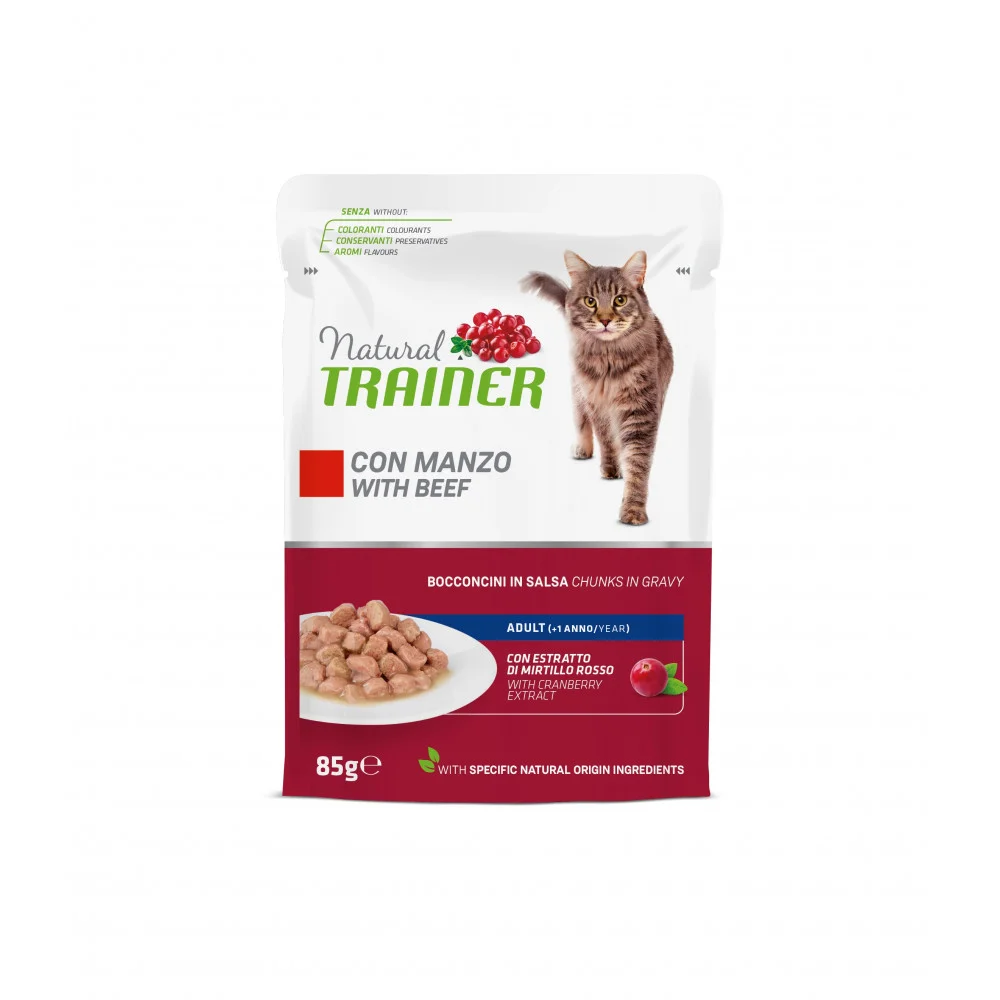 Natural Trainer Kaps. Trainer Natural CAT AD. hovezi 85g