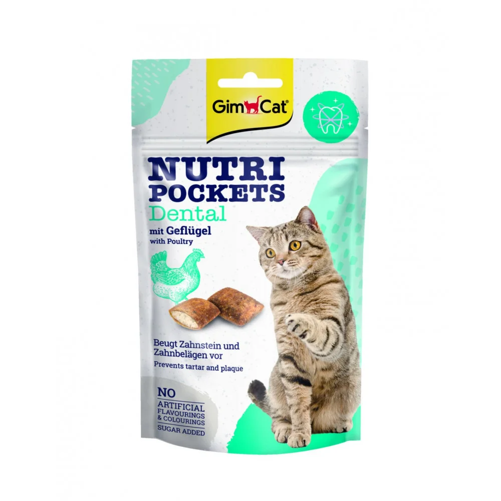 Gimcat Nutri Pockets dentalní   60g