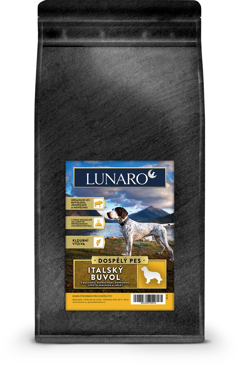 Lunaro Bufalo Vita 2kg - Bůvol s batáty