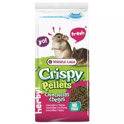 Versele-Laga Crispy Pellets pelety pro činčily a osmáky 1kg