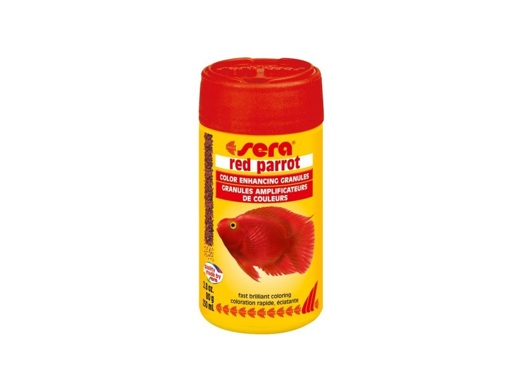 SERA Sera speciální krmivo pro papouščí cichlidy Red Parrot 250ml