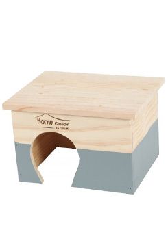 Domek pro hlodavce HOME COLOR Zolux M šedý